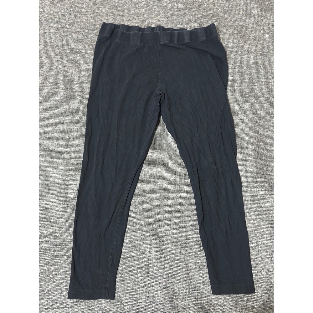 Old Navy Womens XXL Leggings Black Cotton Spandex